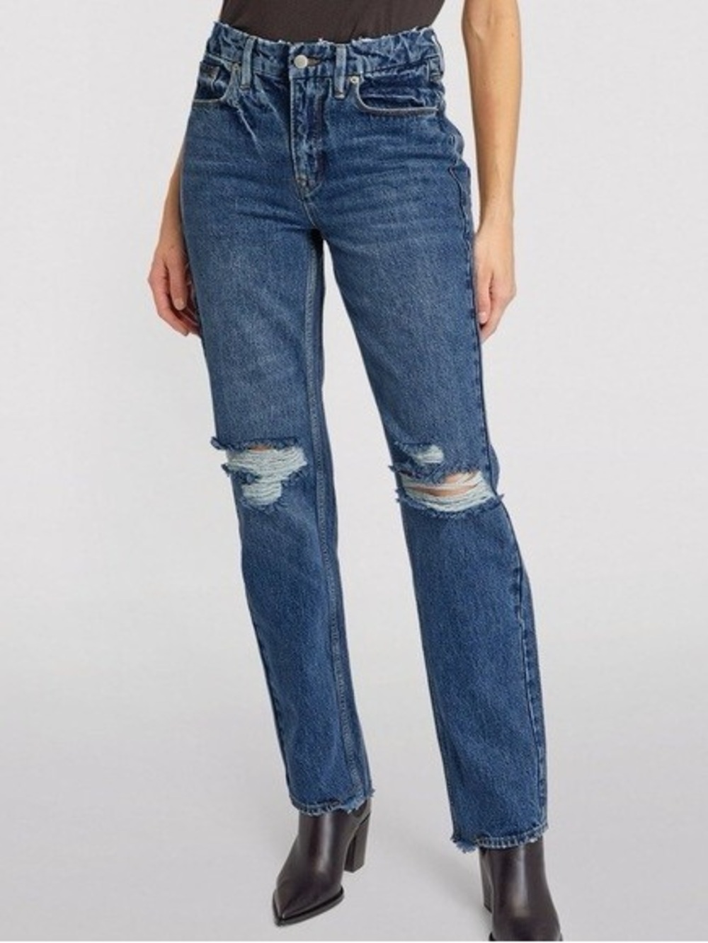 Good American Good ‘90s Icon Straight Jeans